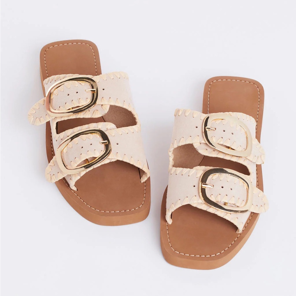 VICI Rica Embroidered Sandals